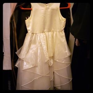 Cream Flowergirl Dress